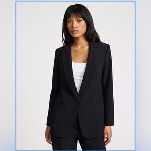 NWT Express boyfriend blazer petite M